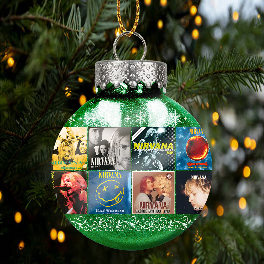Nirvana Ball Ornament – Grunge Spirit for the Holiday Season