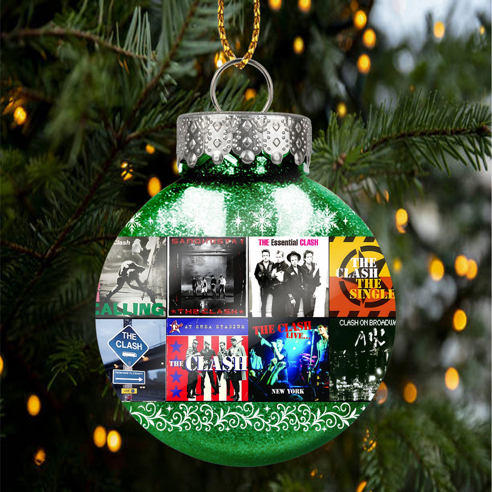 The Clash Ball Ornament – Punk Spirit Meets Holiday Cheer