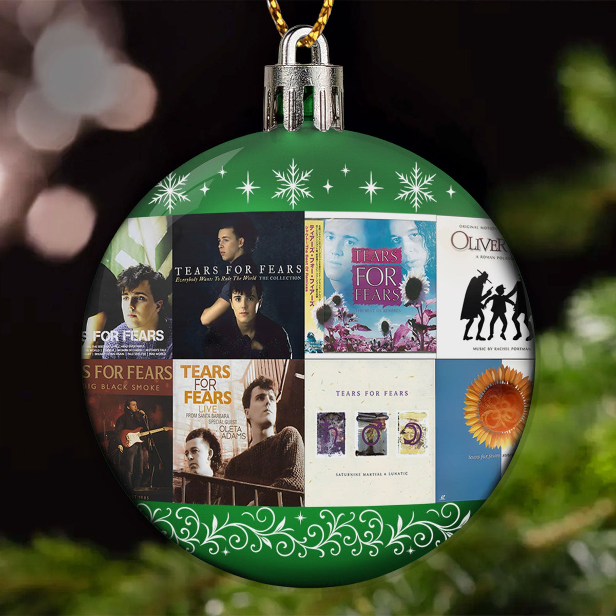 Tears for Fears Ball Ornament – Classic New Wave Collection