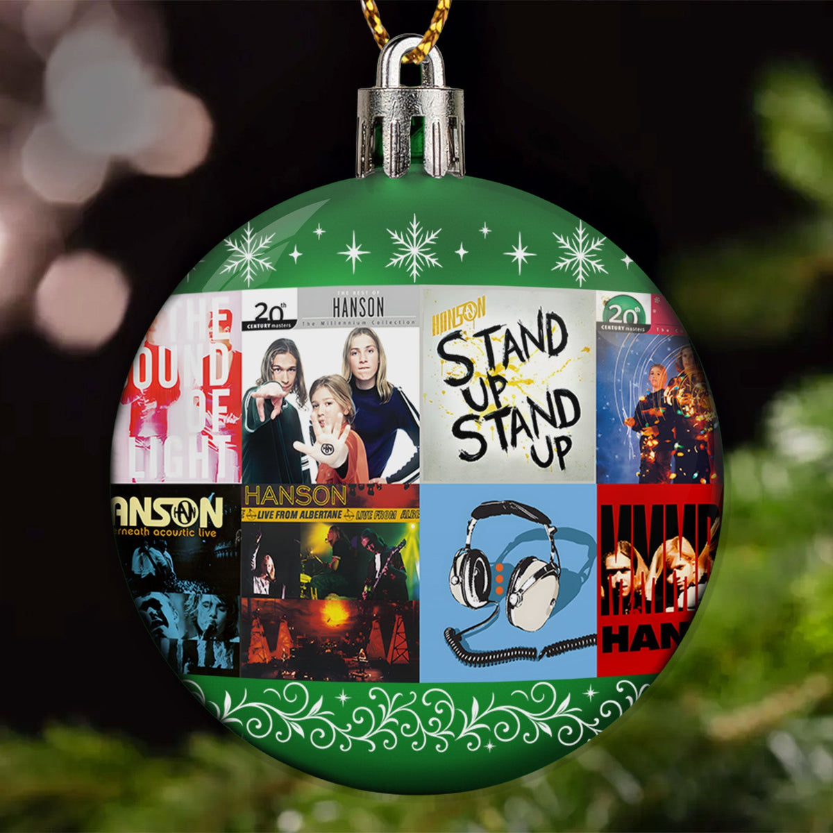 Hanson Ball Ornament – Pop Rock Harmony Collection