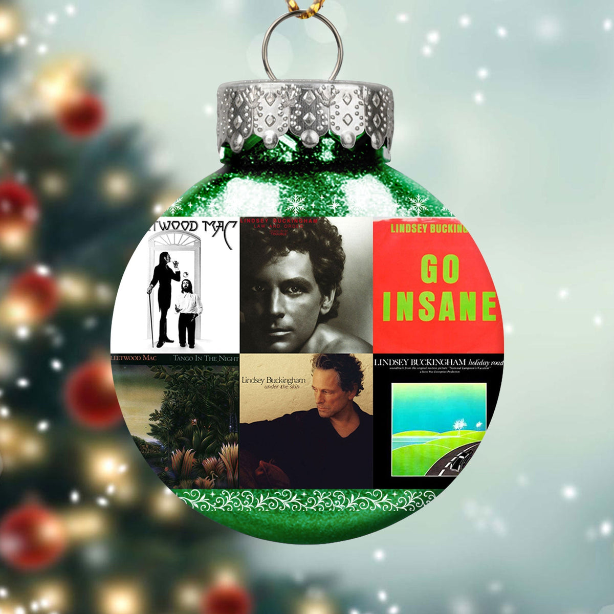 Lindsey Buckingham Ball Ornament – Timeless Melodic Craftsmanship