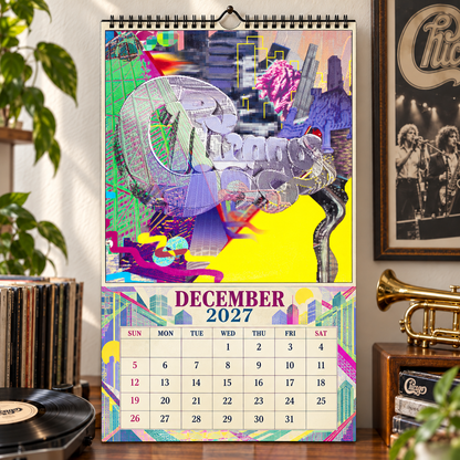 Chicago 2027 Album Cover Calendar - Classic Art Wall Planner, Music Keepsake Fan Gift