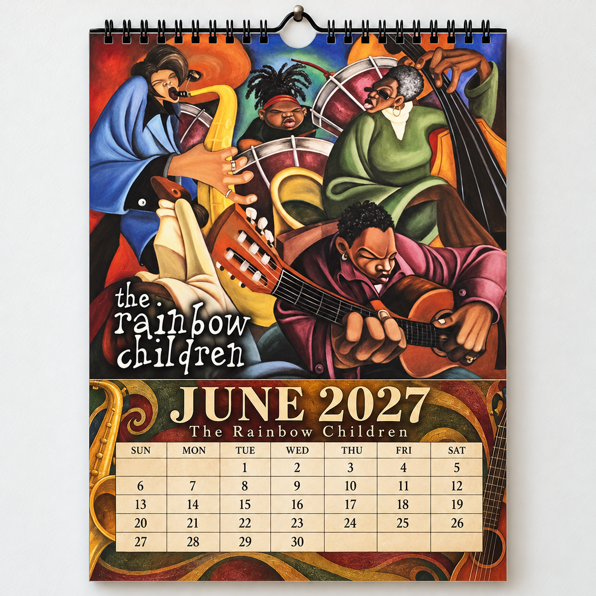 2027 Prince Album Cover Wall Calendar – Purple Rain Music Calendar, Vintage Funk & Pop Rock Calendar, Prince Rogers Nelson Fan Gift