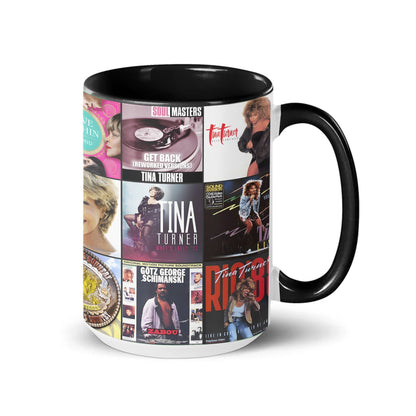 Tina Turner Accent Mug – Album Cover Collage Gift