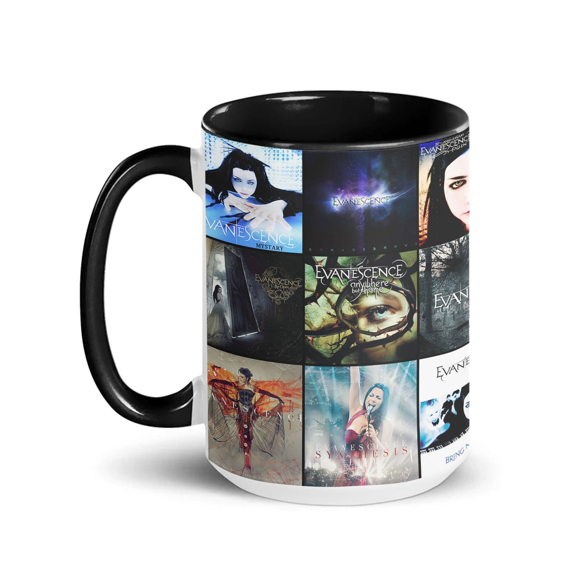 Evanescence Accent Mug – Album Cover Collage Gift