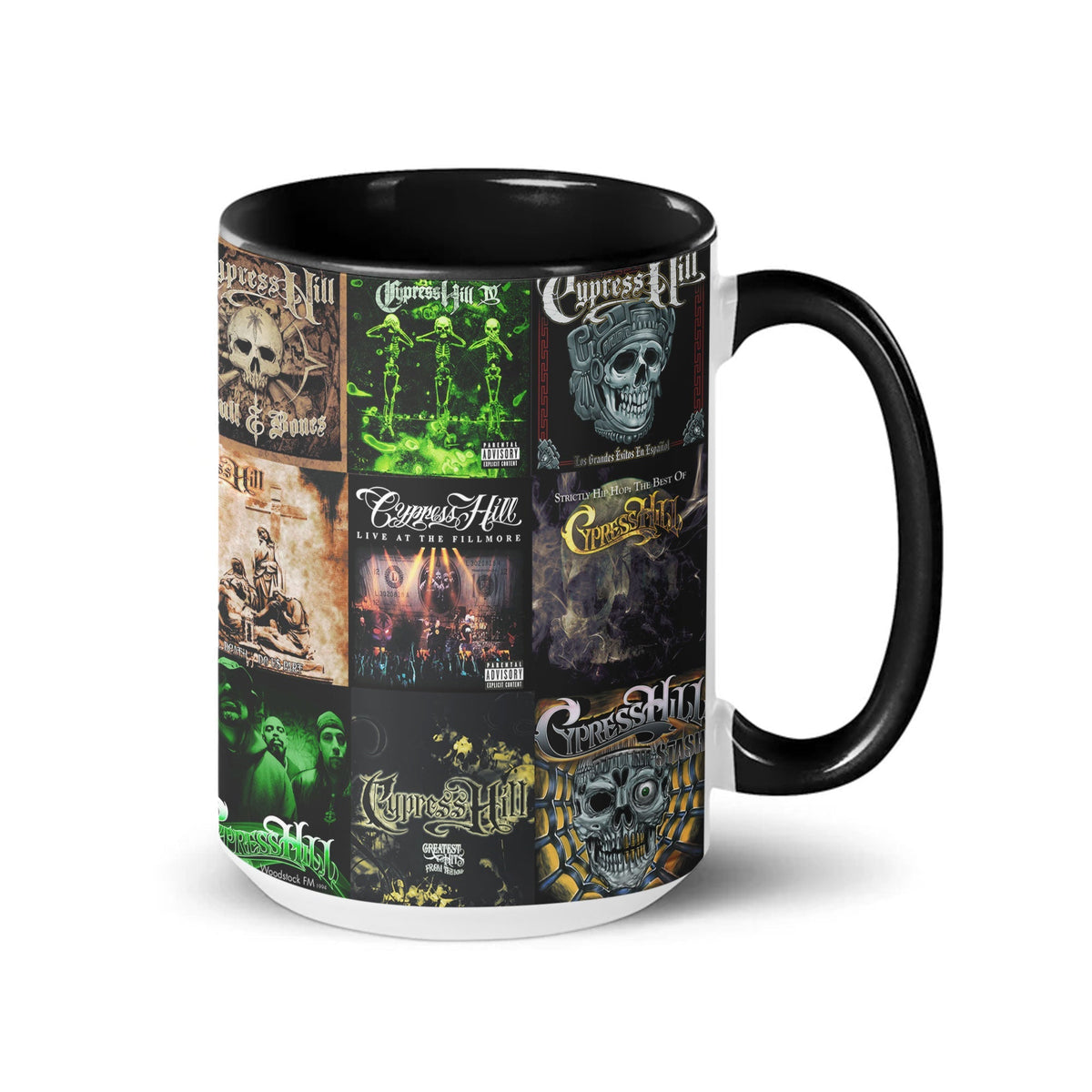 Cypress Hill Accent Mug – Hip-Hop Icons Album Collage Gift