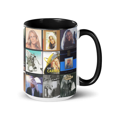 Kim Carnes Accent Mug – Timeless Pop Icon Album Collage Gift