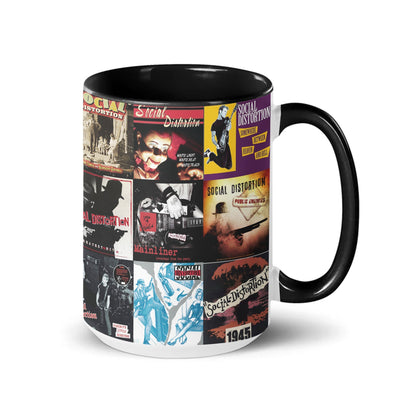 Social Distortion Accent Mug – Album Cover Collage Gift