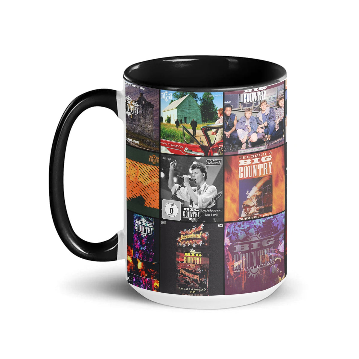 Big Country Accent Mug – A Nostalgic Tribute to Celtic Rock Legends