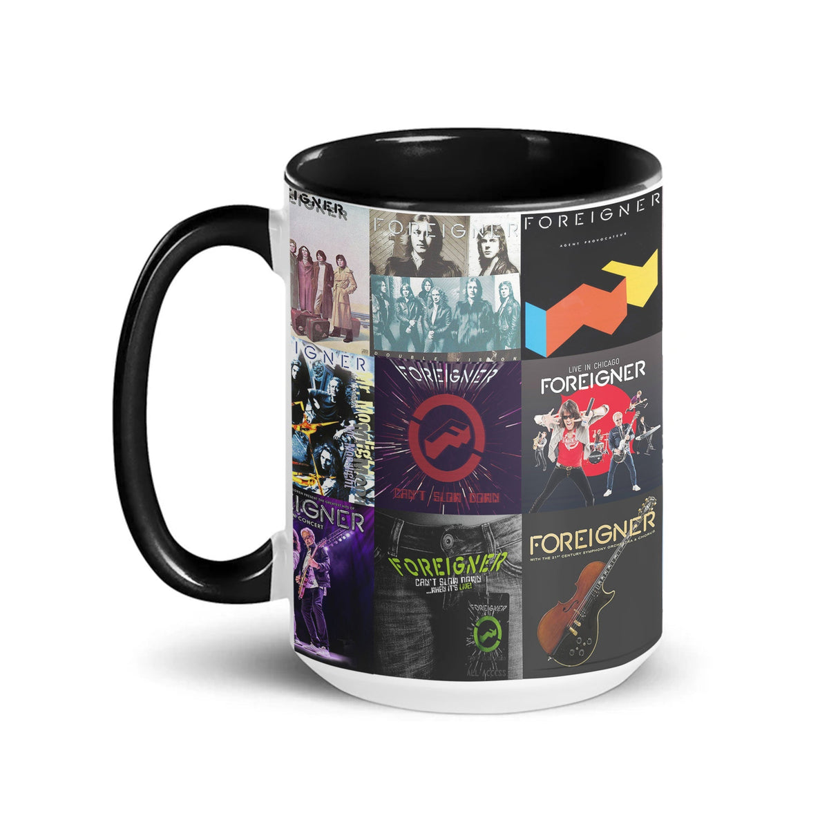 Foreigner Accent Mug – Classic Rock Memories in Every Sip
