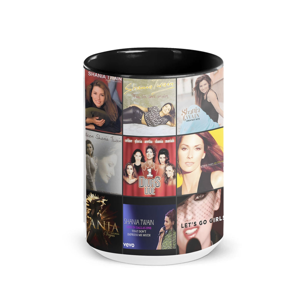 Shania Twain Accent Mug – A Nostalgic Country-Pop Tribute