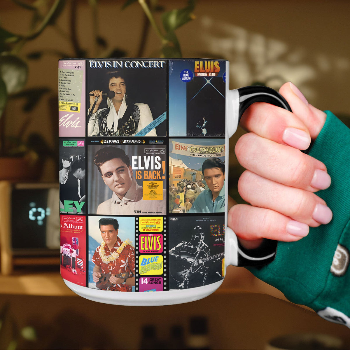 Elvis Presley Accent Mug – The King of Rock ’n’ Roll Nostalgia Gift
