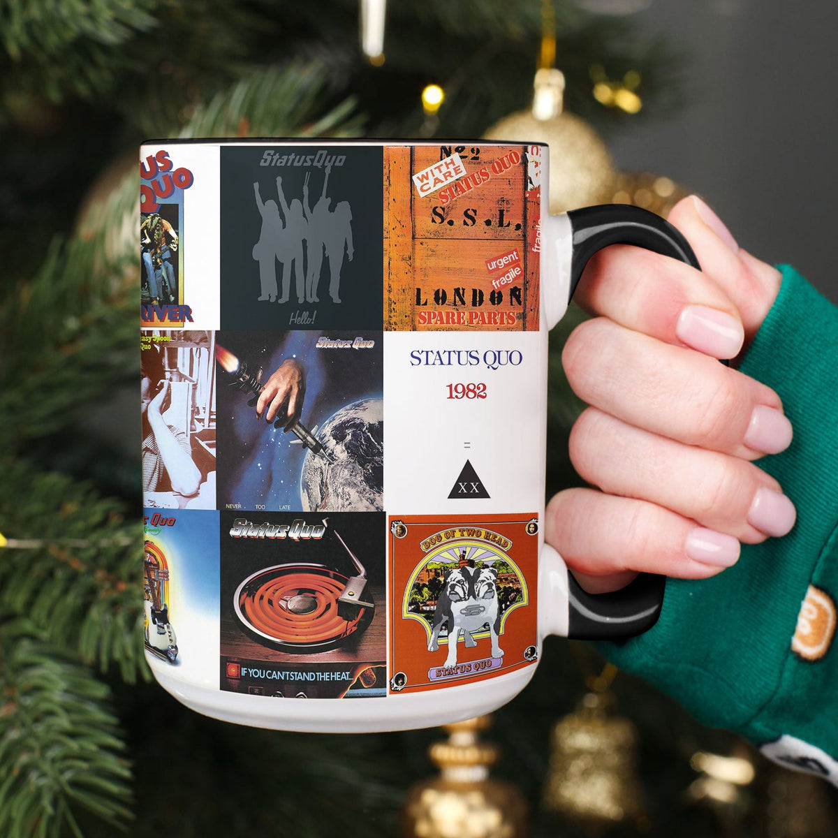 Status Quo Accent Mug – A Nostalgic Rock Tribute