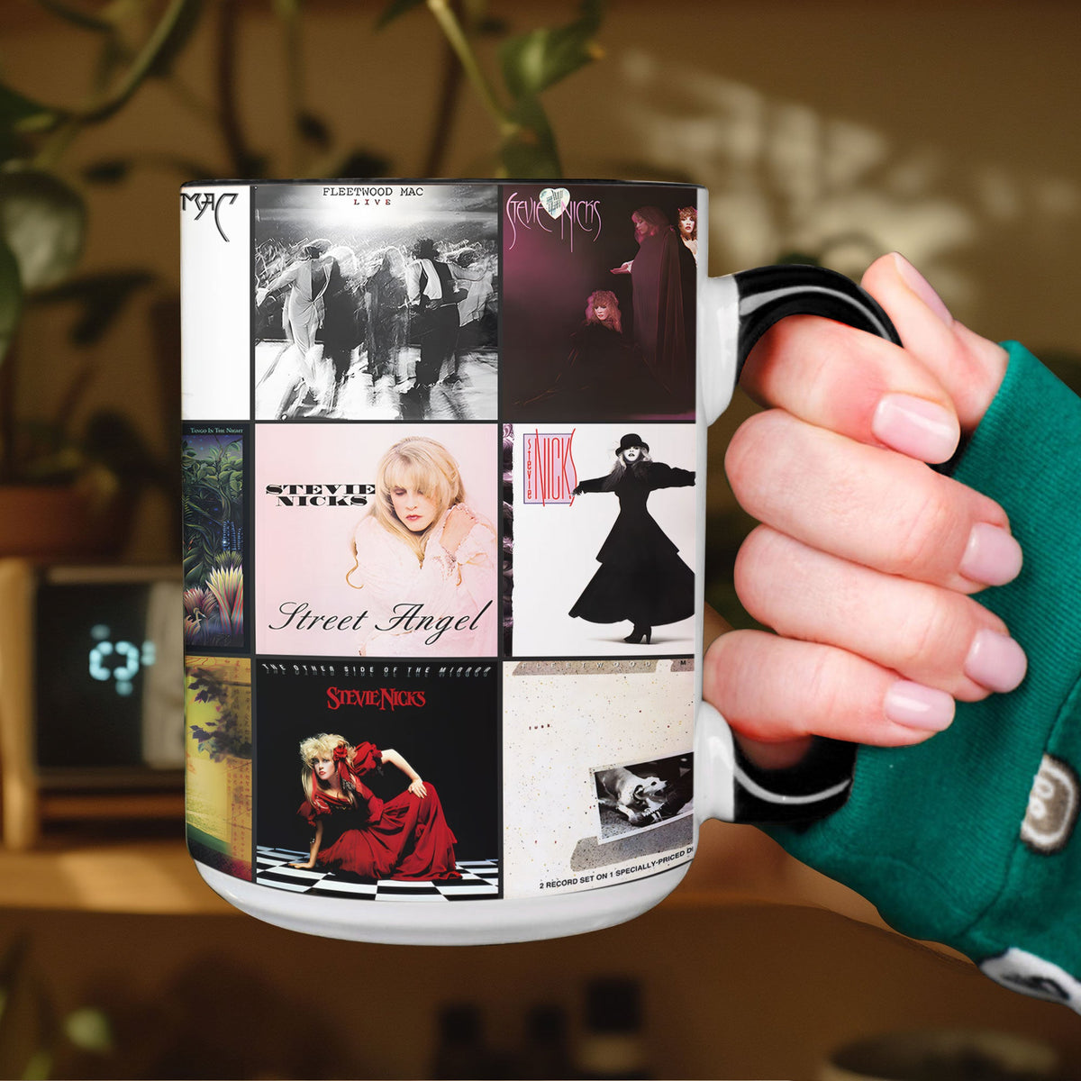 Stevie Nicks Accent Mug – Timeless Dreams Nostalgia Gift