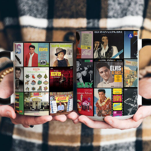 Elvis Presley Accent Mug – The King of Rock ’n’ Roll Nostalgia Gift