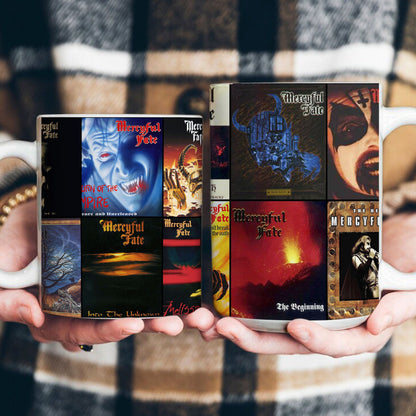 Mercyful Fate Accent Mug – Album Cover Collage Gift
