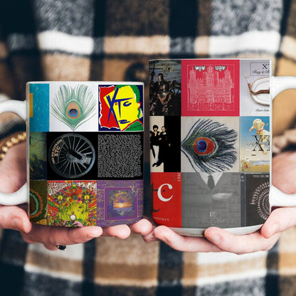 XTC Accent Mug – Classic Album Cover Collage Gift