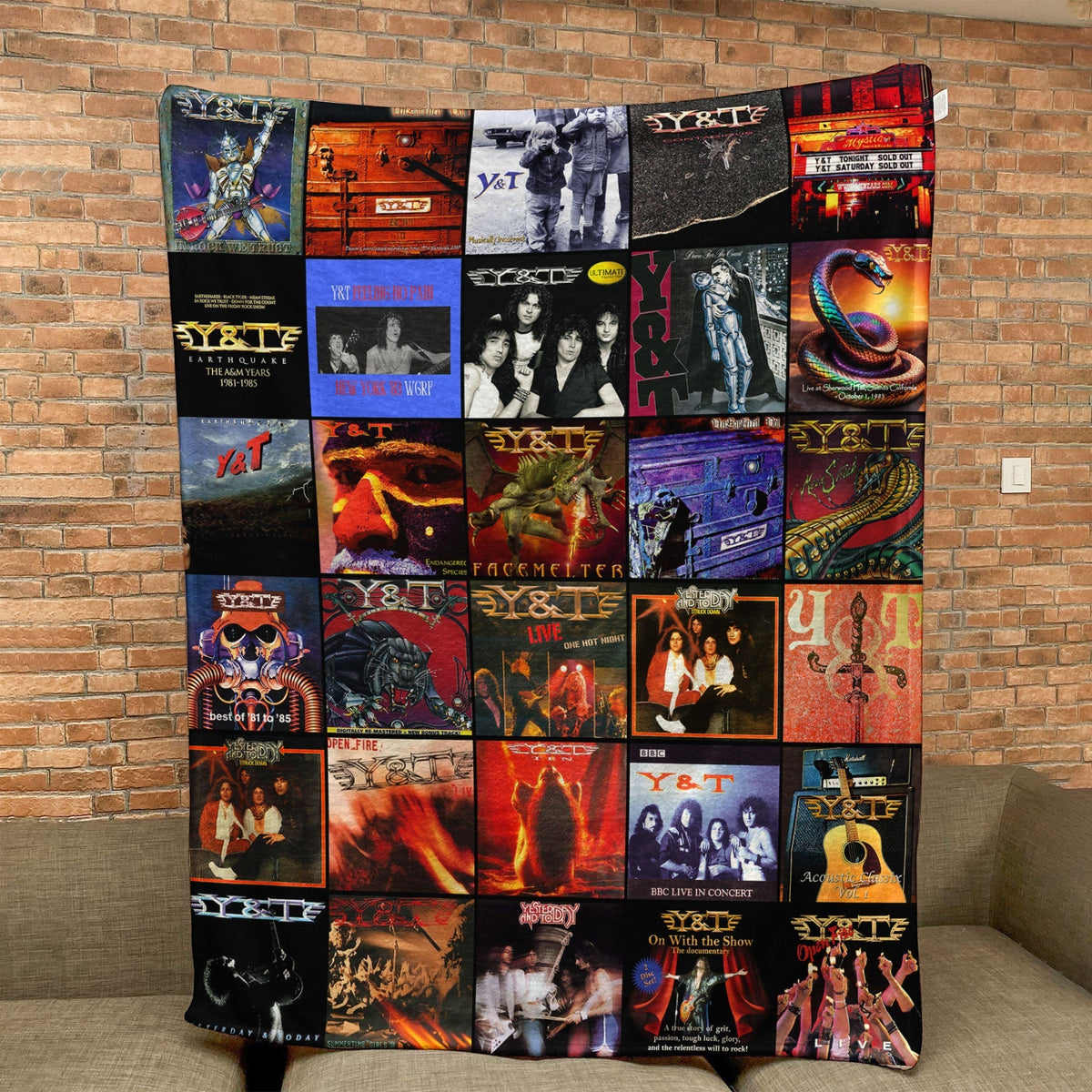 Y&T Sherpa Blanket – A Hard-Rock Legacy Tribute for True Fans