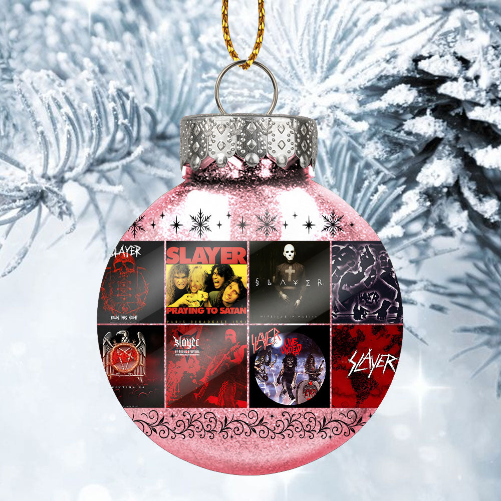 Slayer Ball Ornament – Thrash Metal Meets Holiday Mayhem
