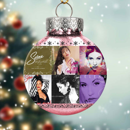 Selena Ball Ornament – A Heartfelt Christmas Gift for True Fans
