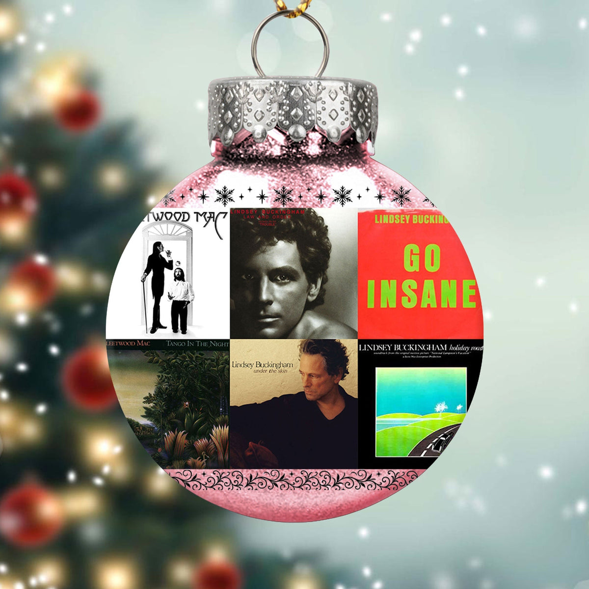 Lindsey Buckingham Ball Ornament – Timeless Melodic Craftsmanship
