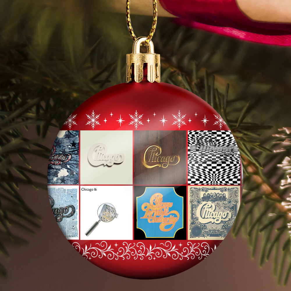 Chicago Ball Ornament – Classic Rock Spirit for the Holidays