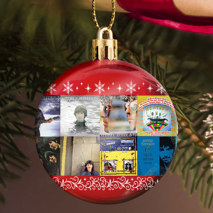 George Harrison Ornament – A Peaceful Holiday Reflection