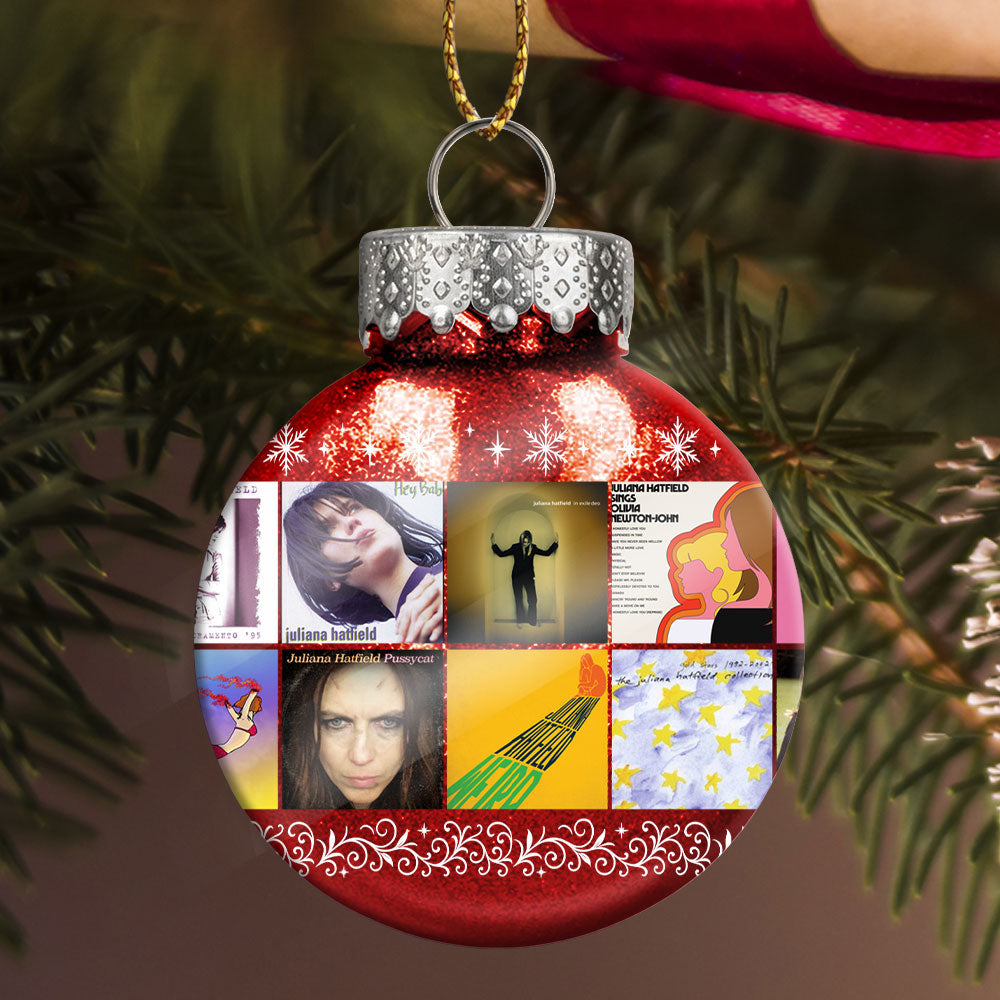 Juliana Hatfield Ornament – Indie Dreams in Holiday Glow