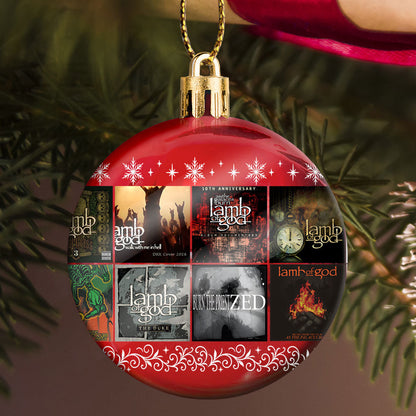 Lamb of God Ball Ornament – Metal Power Unleashed
