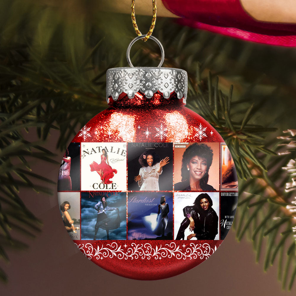 Natalie Cole Ball Ornament – Soulful Elegance