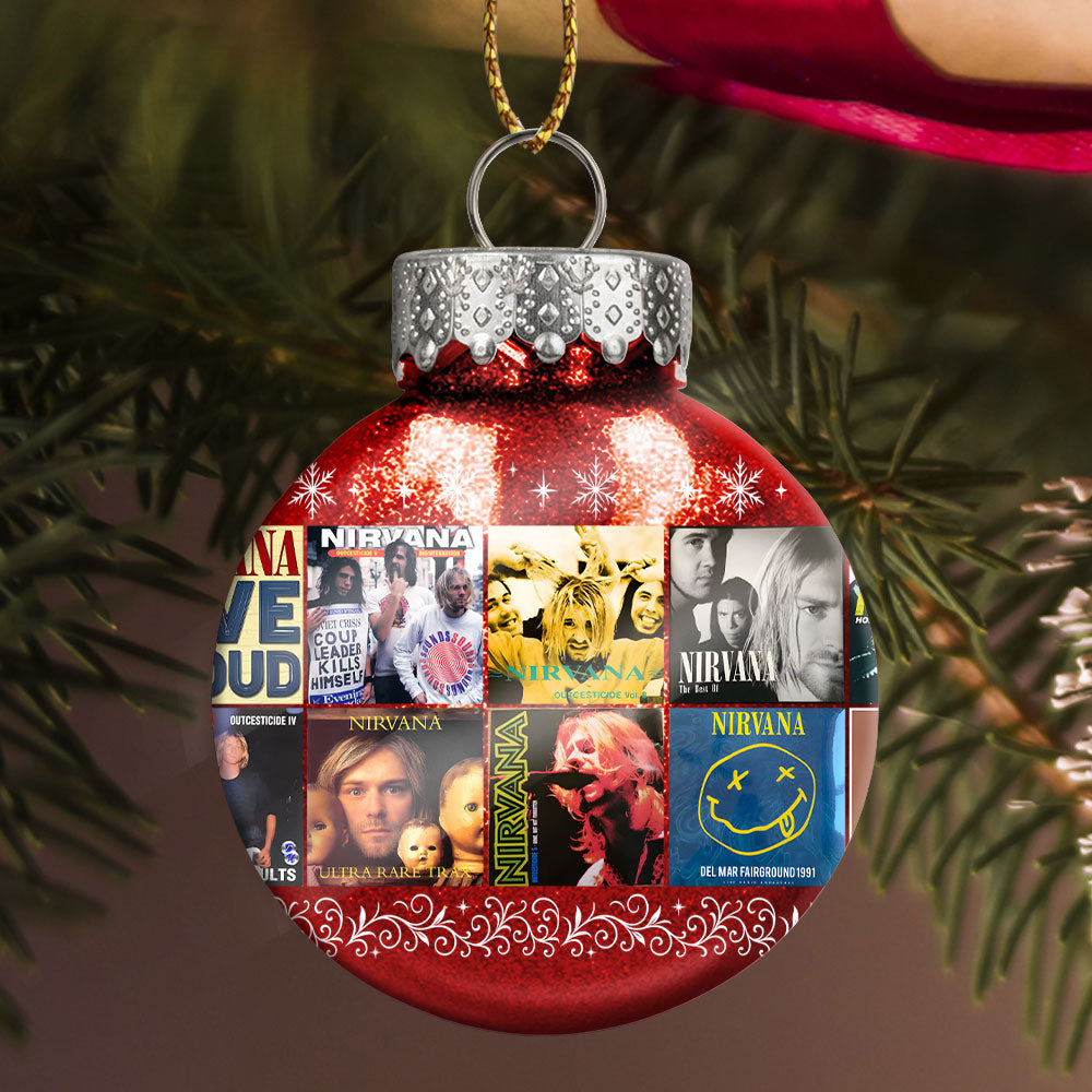 Nirvana Ball Ornament – Grunge Spirit for the Holiday Season