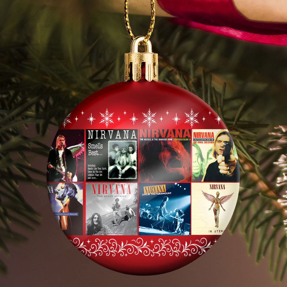 Nirvana Ball Ornament – Grunge Spirit for the Holiday Season