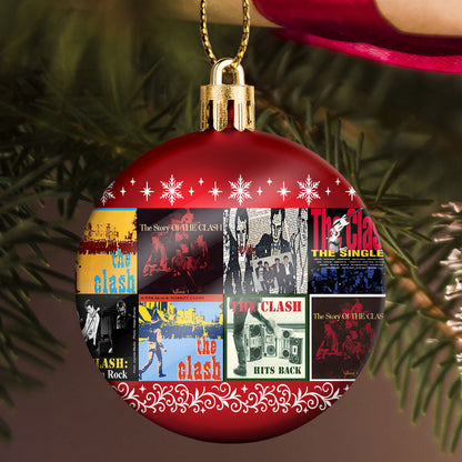 The Clash Ball Ornament – Punk Spirit Meets Holiday Cheer