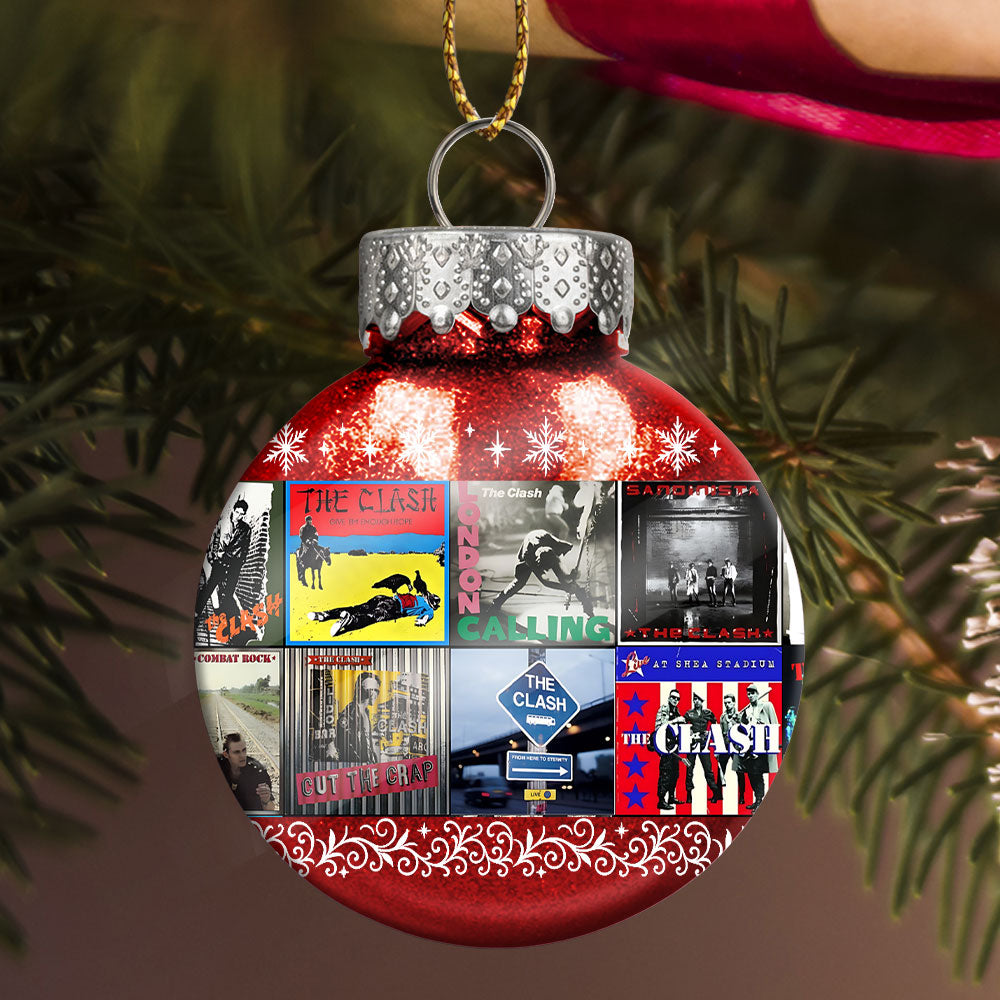 The Clash Ball Ornament – Punk Spirit Meets Holiday Cheer