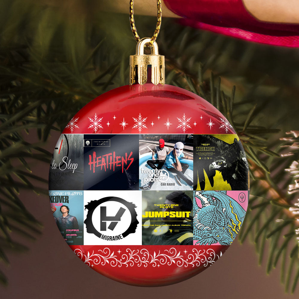 Twenty One Pilots Ball Ornament – Alternative Soundscape