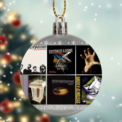 System Of A Down Ball Ornament – A Heavy Metal Masterpiece for Your Tree