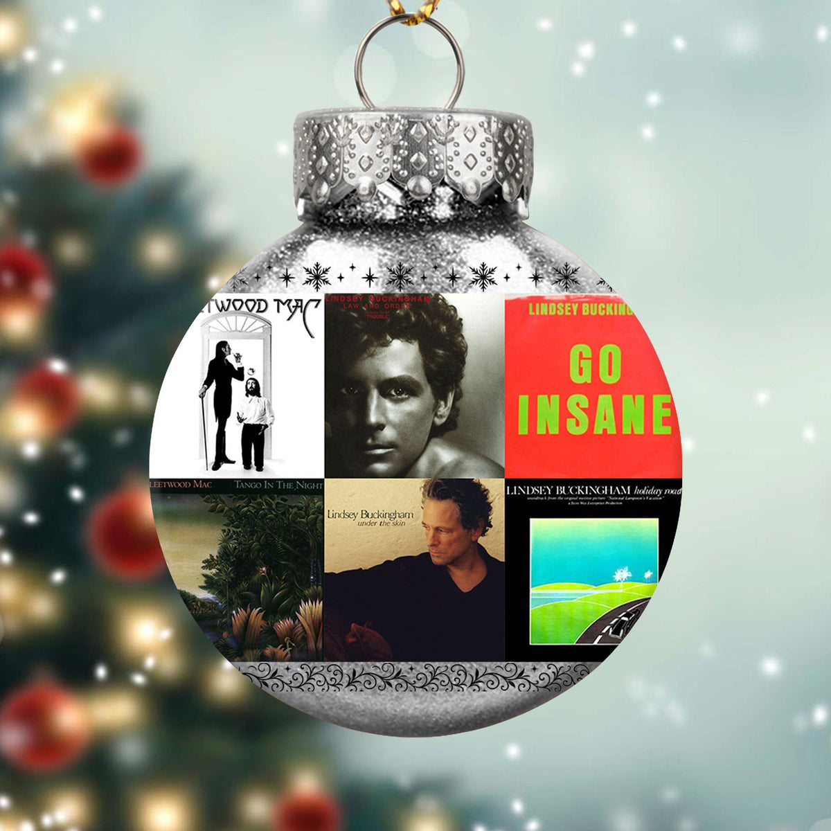 Lindsey Buckingham Ball Ornament – Timeless Melodic Craftsmanship