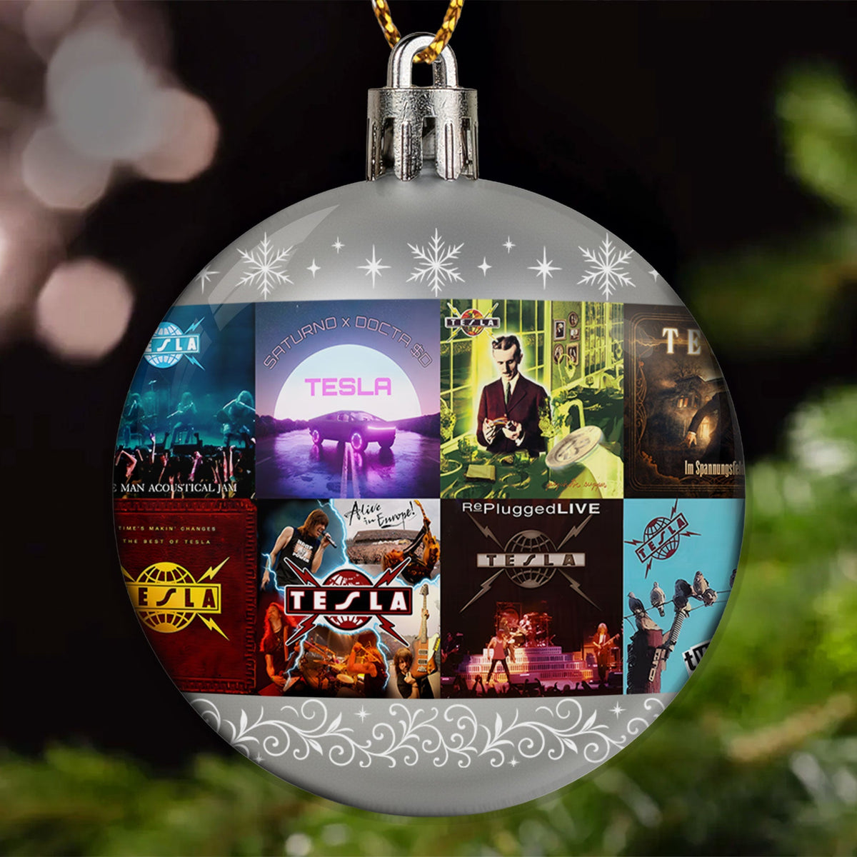 Tesla Ball Ornament – Classic Rock Power Collection