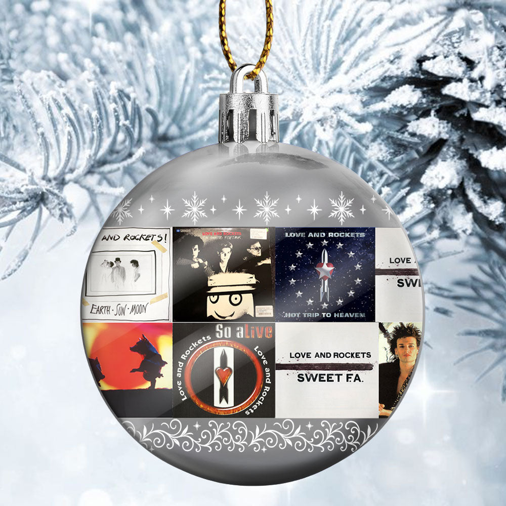 Love and Rockets Ornament – Alternative Spirit in Holiday Light