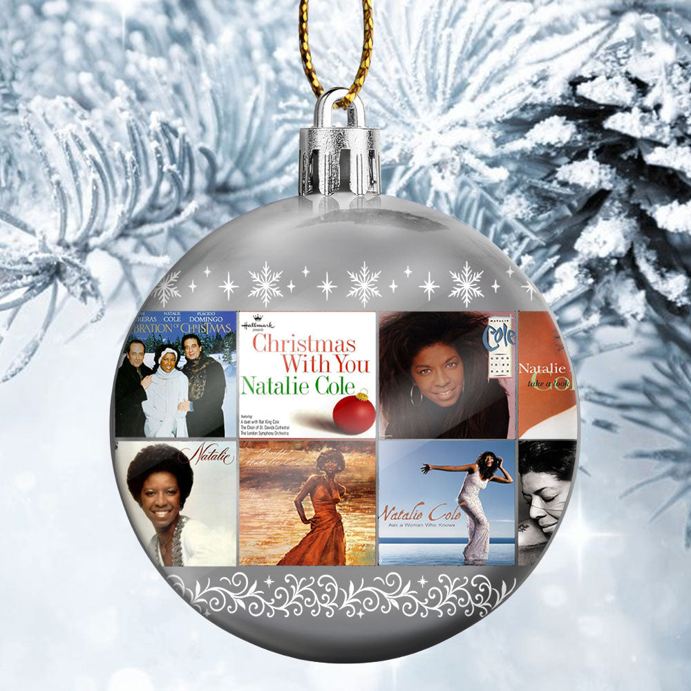 Natalie Cole Ball Ornament – Soulful Elegance