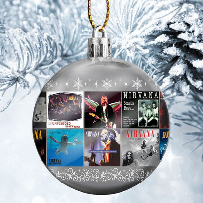 Nirvana Ball Ornament – Grunge Spirit for the Holiday Season