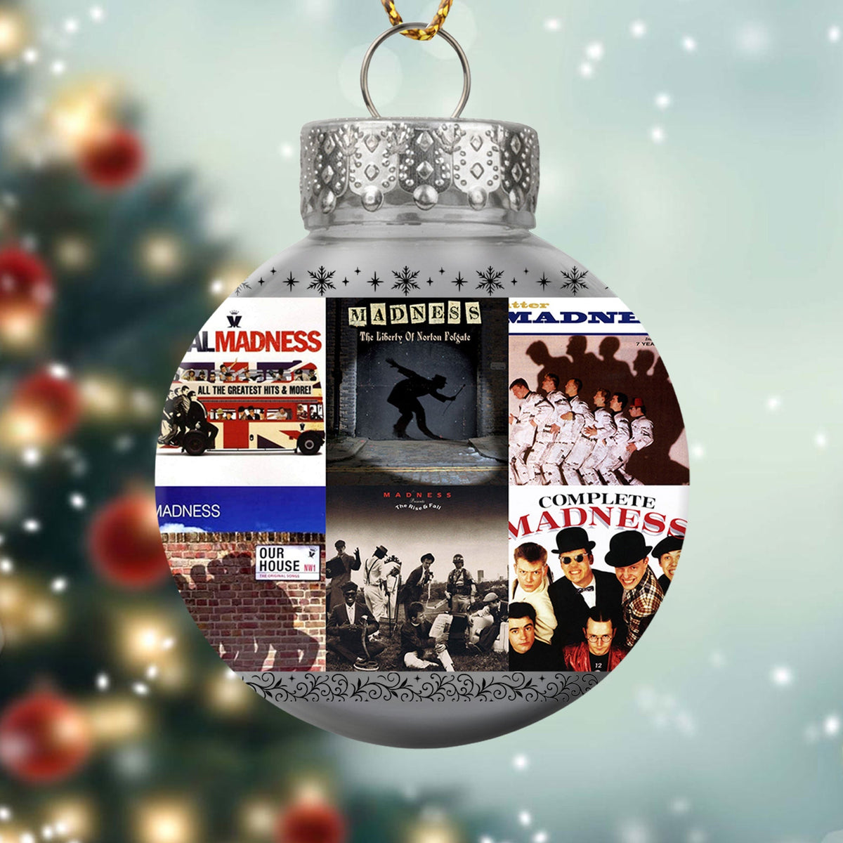 Madness Ball Ornament – Ska Rhythms & British Charm