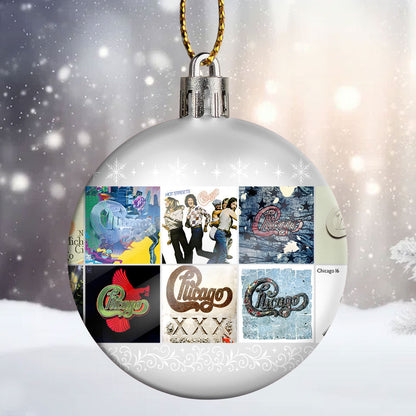 Chicago Ball Ornament – Classic Rock Spirit for the Holidays
