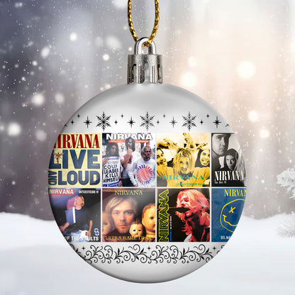 Nirvana Ball Ornament – Grunge Spirit for the Holiday Season