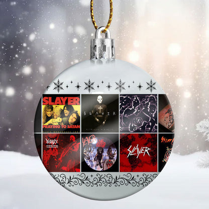 Slayer Ball Ornament – Thrash Metal Meets Holiday Mayhem