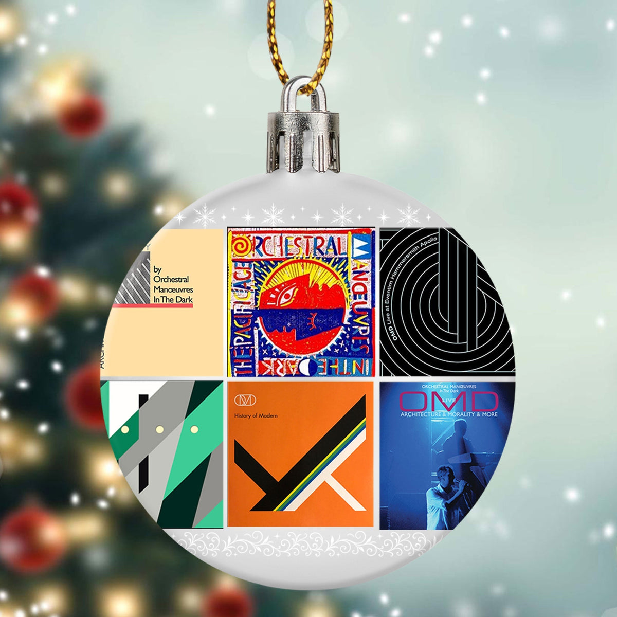 OMD Ball Ornament – A Synth-Pop Celebration for the Holidays