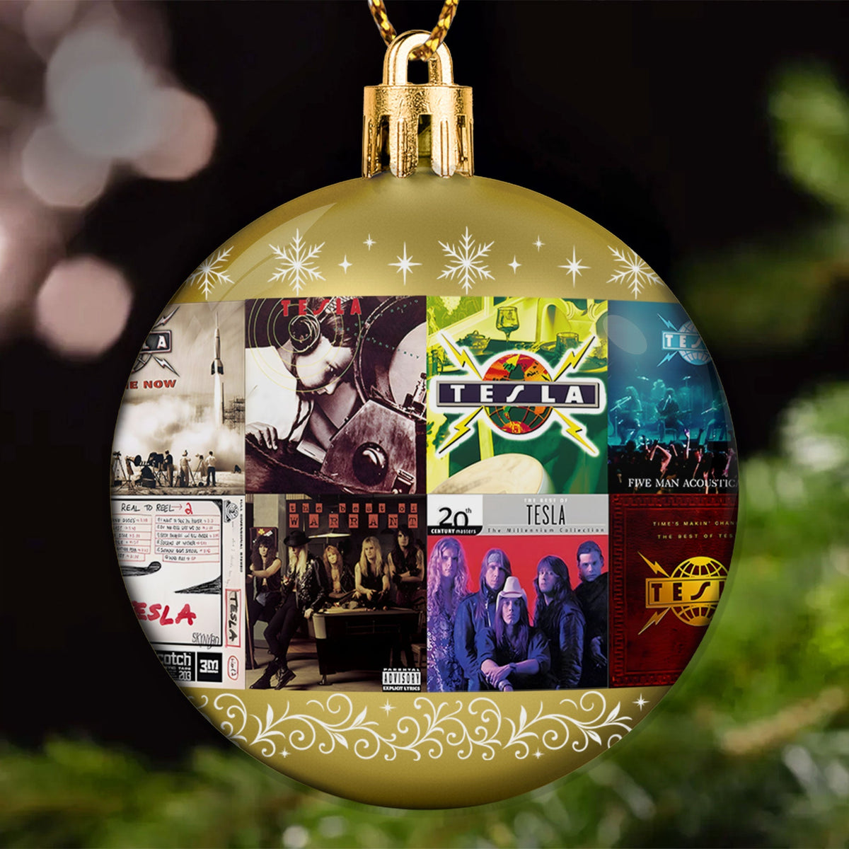 Tesla Ball Ornament – Classic Rock Power Collection