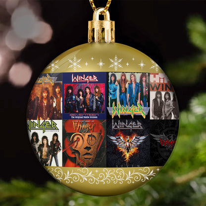 Winger Ball Ornament – Classic Hard Rock Energy