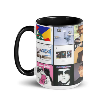 Elton John Album Art Accent Mug – A Sip of Timeless Hits